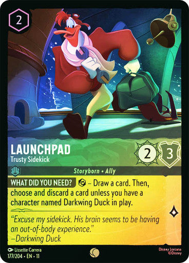Winterspell - 177/204 - Launchpad - Trusty Sidekick - Foil