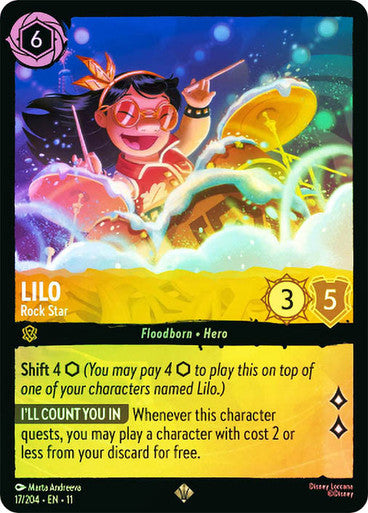 Winterspell - 017/204 - Lilo - Rock Star - Foil