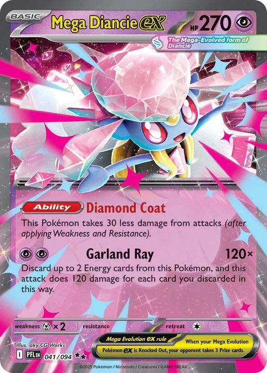 Phantasmal Flames - 041/094 - Mega Diancie ex