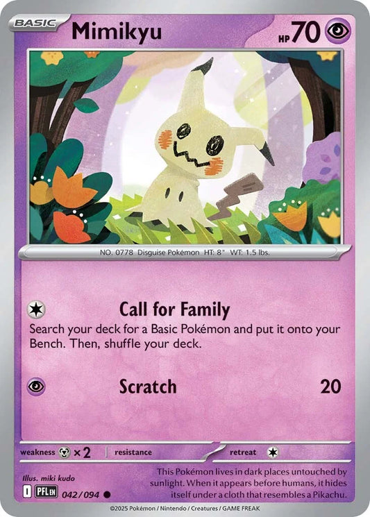 Phantasmal Flames - 042/094 - Mimikyu