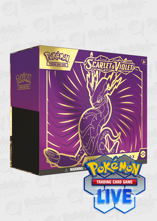 Live Code Card: Scarlet &amp; Violet Elite Trainer Box: Miraidon