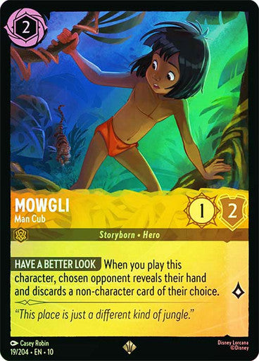 Whispers in the Well - 019/204 - Mowgli - Man Cub - Foil