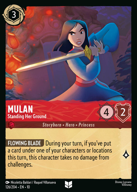 Whispers in the Well - 126/204 - Mulan - Standing Her Ground