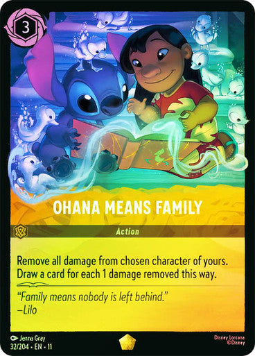 Winterspell - 032/204 - Ohana Means Family - Foil