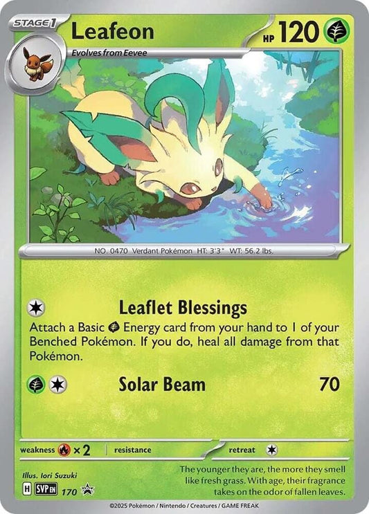 Black Star Promos - SVP170 - Leafeon - Holo