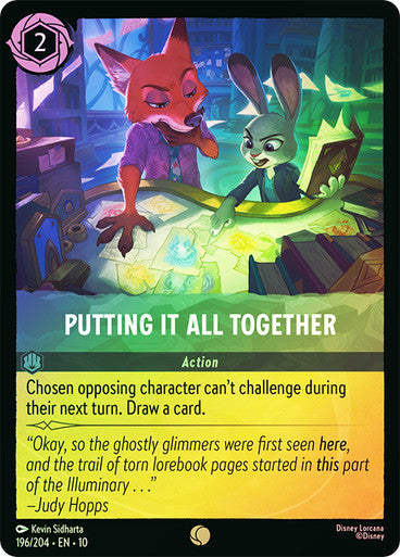 Whispers in the Well - 196/204 - Putting It All Together - Foil