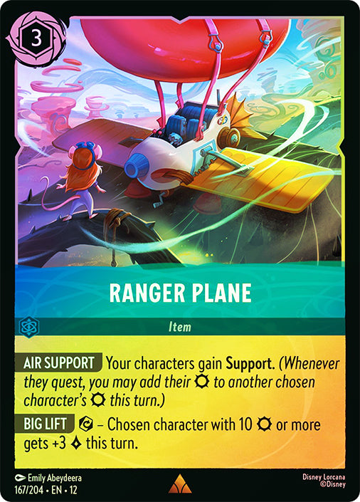 Wilds Unknown - 167/204 - Ranger Plane - Foil