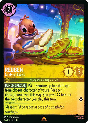 Winterspell - 021/204 - Reuben - Sandwich Expert - Foil