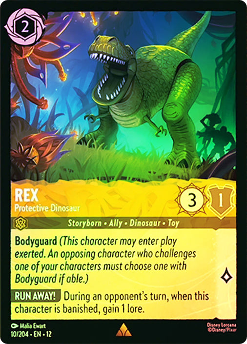 Wilds Unknown - 010/204 - Rex - Protective Dinosaur - Foil