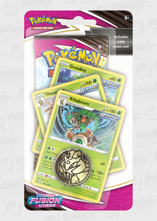 Fusion Stike Premium Checklane Blister - Rillaboom