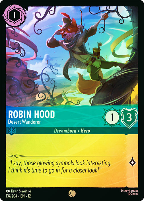 Wilds Unknown - 137/204 - Robin Hood - Desert Wanderer - Foil