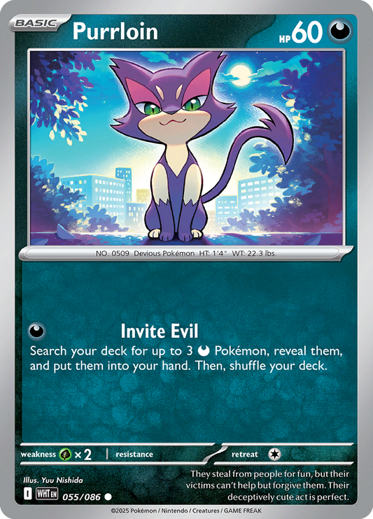White Flare - 055/086 - Purrloin