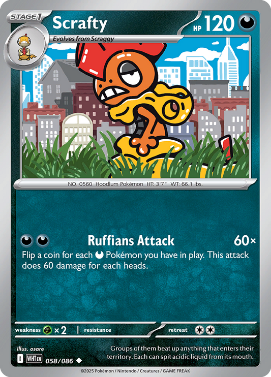 White Flare - 058/086 - Scrafty