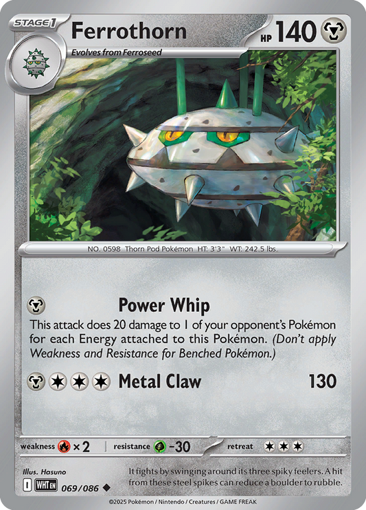 White Flare - 069/086 - Ferrothorn