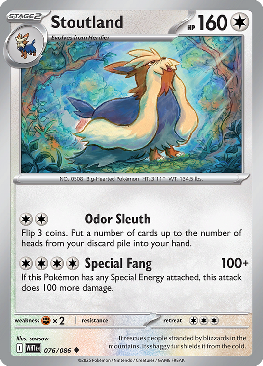 White Flare - 076/086 - Stoutland