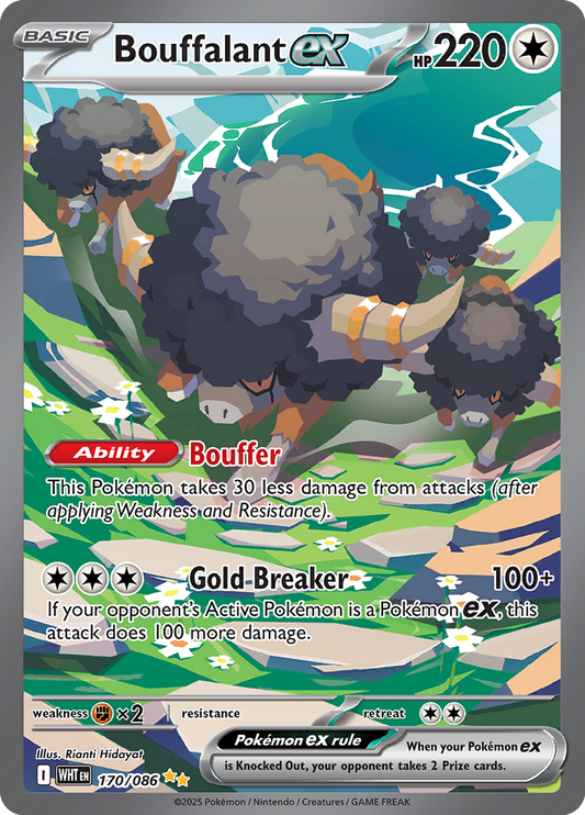 White Flare - 170/086 - Bouffalant ex