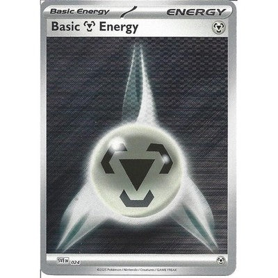 Black Bolt & White Flare - SVE024 - Metal Energy - Reverse Holo