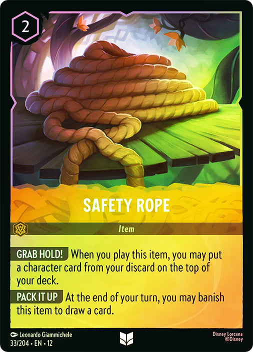 Wilds Unknown - 033/204 - Safety Rope - Foil