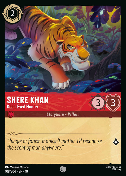 Whispers in the Well - 108/204 - Shere Khan - Keen-Eyed Hunter