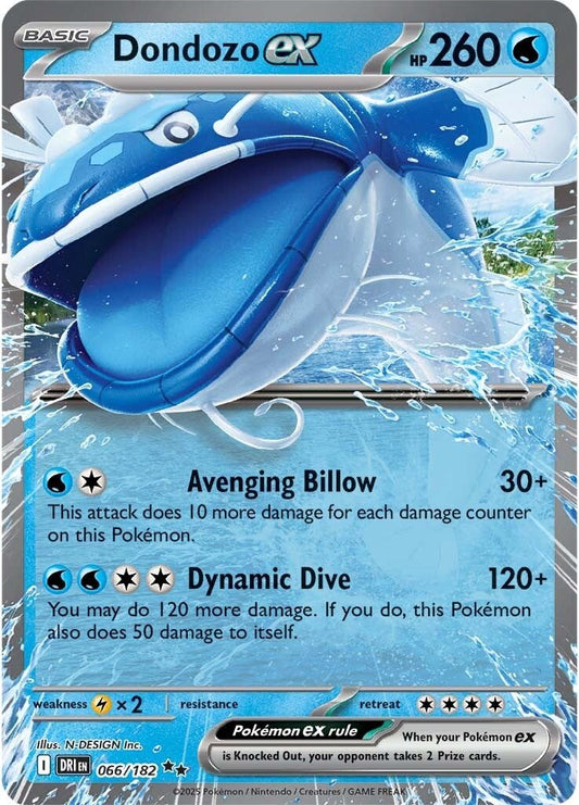 Destined Rivals - 066/182 - Dondozo ex