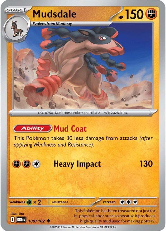 Destined Rivals - 108/182 - Mudsdale