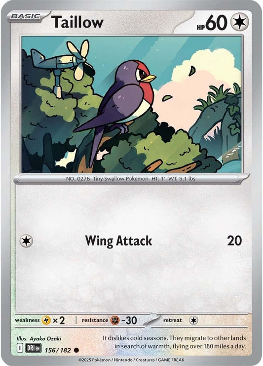 Destined Rivals - 156/182 - Taillow