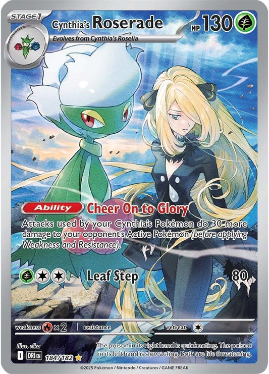 Destined Rivals - 184/182 - Cynthia's Roserade