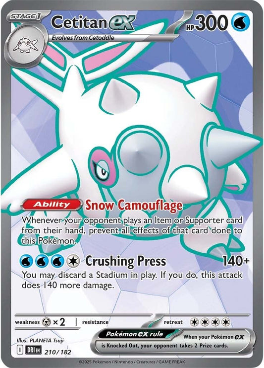 Destined Rivals - 210/182 - Cetitan ex
