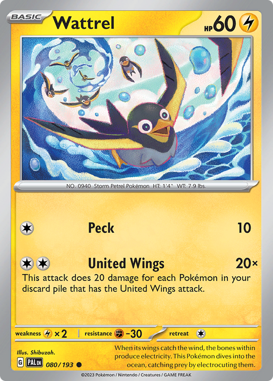 Paldea Evolved - 080/193 - Wattrel