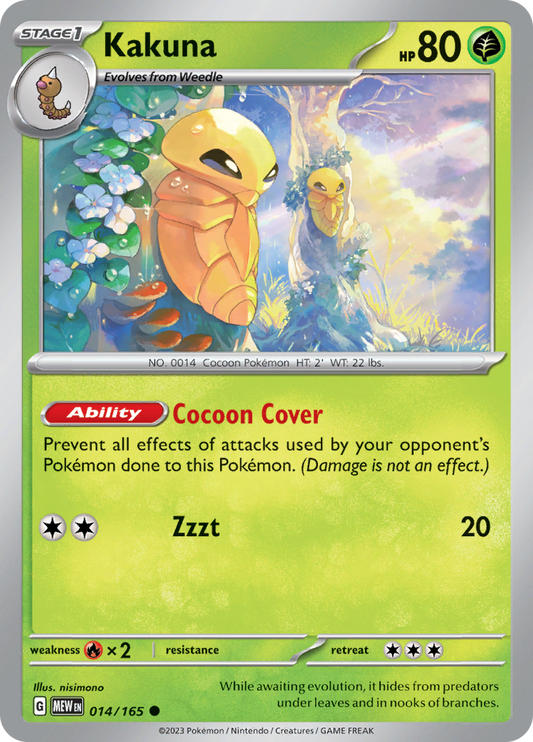151 - 014/165 - Kakuna