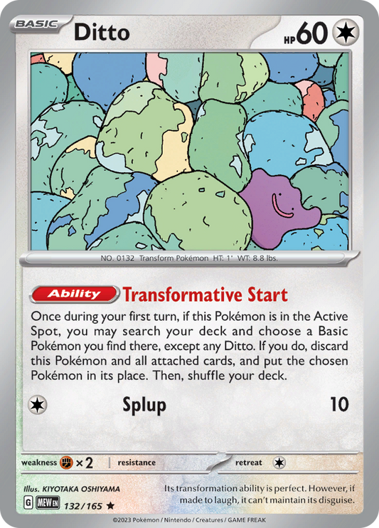 151 - 132/165 - Ditto - Non Holo