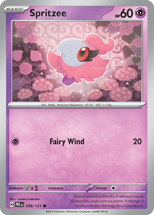 Prismatic Evolutions - 038/131 - Spritzee