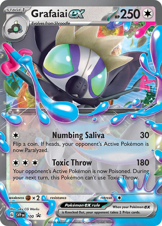 Black Star Promos - SVP100 - Grafaiai ex