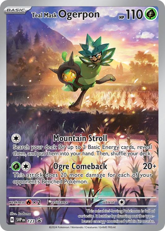 Black Star Promos - SVP123 - Teal Mask Ogerpon