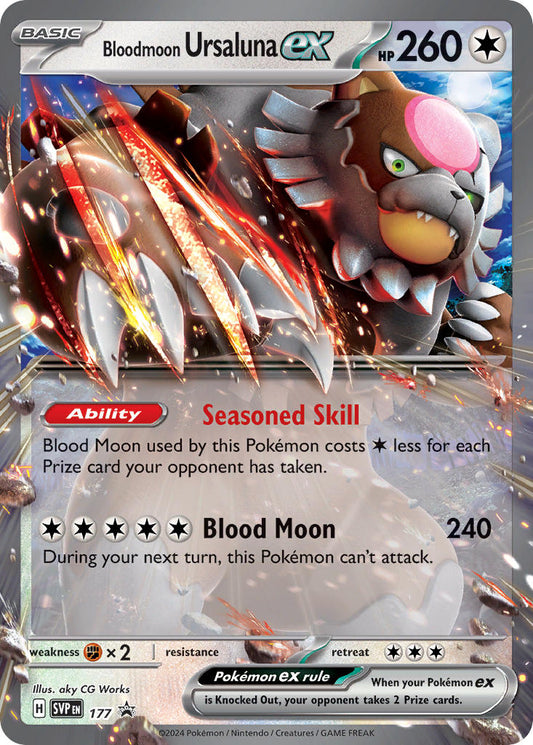 Black Star Promos - SVP177 - Bloodmoon Ursaluna ex