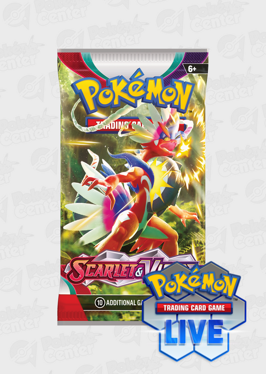 Live Code Card: Scarlet &amp; Violet Booster Pack