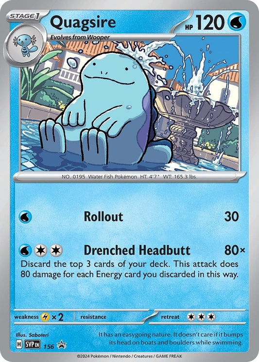Black Star Promos - SVP156 - Quagsire - Holo