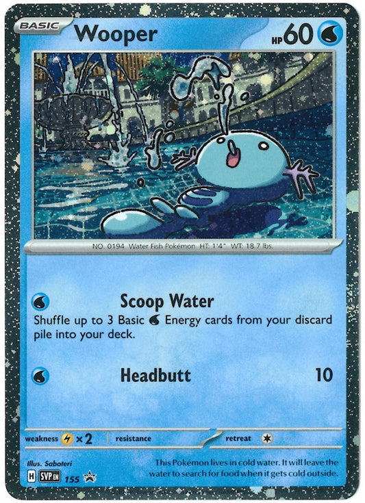 Black Star Promos - SVP155 - Wooper