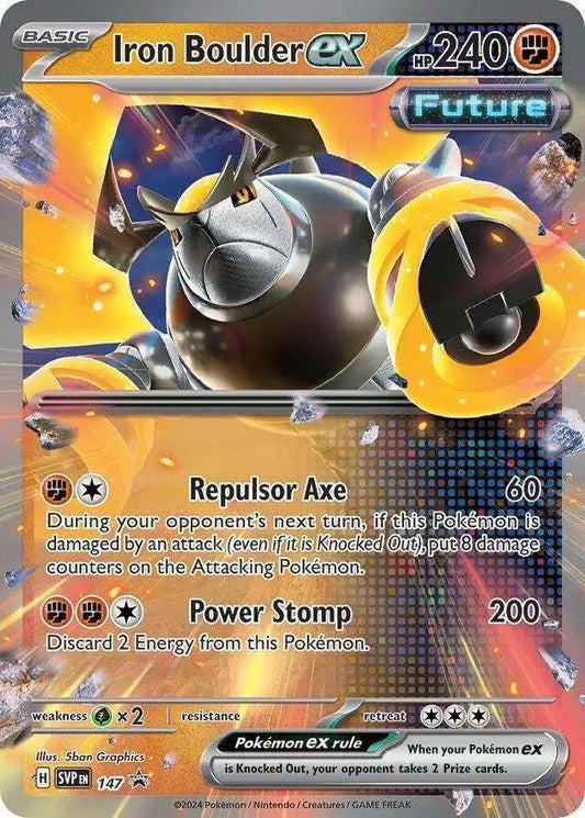 Black Star Promos - SVP147 - Iron Boulder ex