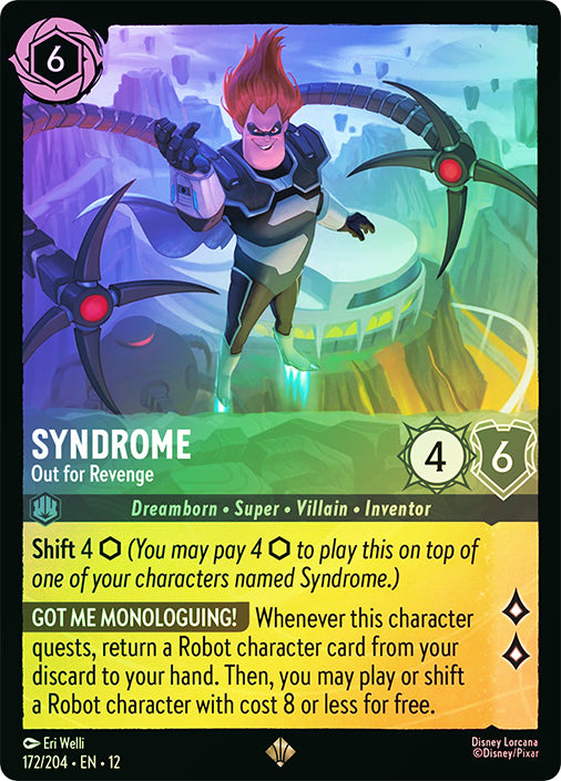 Wilds Unknown - 172/204 - Syndrome - Out for Revenge - Foil