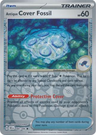 Black Bolt - 080/086 - Antique Cover Fossil - Reverse Holo
