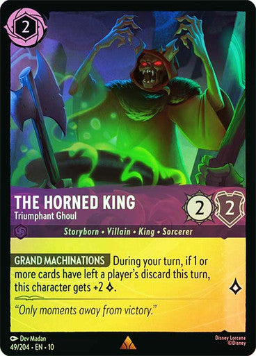 Whispers in the Well - 049/204 - The Horned King - Triumphant Ghoul - Foil