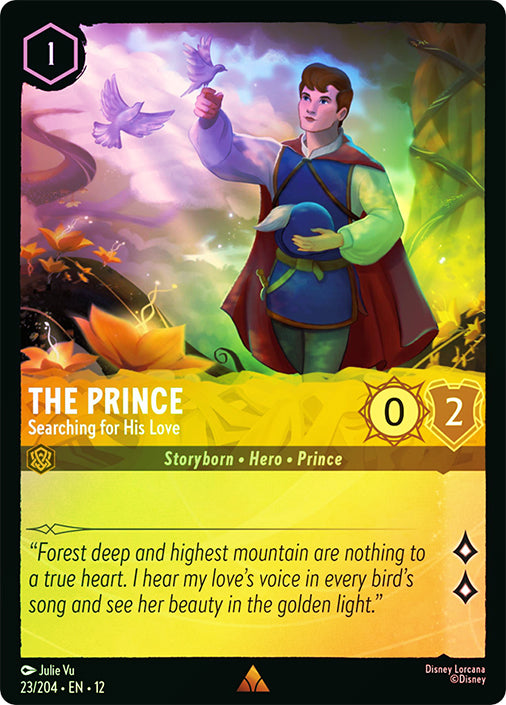 Wilds Unknown - 023/204 - The Prince - Searching for His Love - Foil