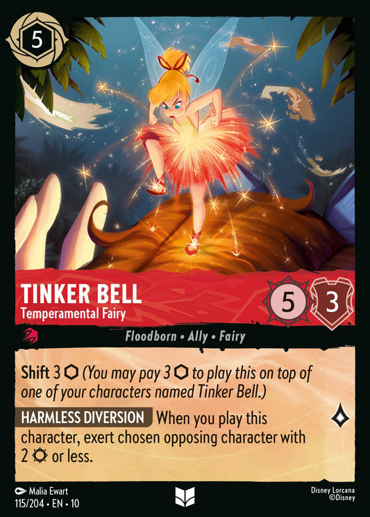 Whispers in the Well - 115/204 - Tinker Bell - Temperamental Fairy