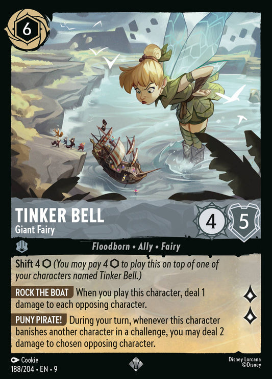 Fabled - 188/204 - Tinker Bell - Giant Fairy