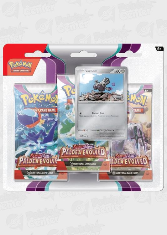 Paldea Evolved 3-Booster Blister - Varoom