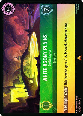 Whispers in the Well - 102/204 - White Agony Plains - Golden Lagoon - Foil