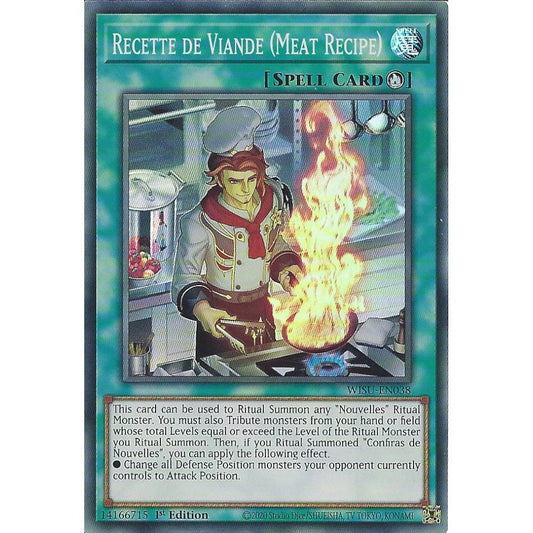 WISU-EN038 - Recette de Viande