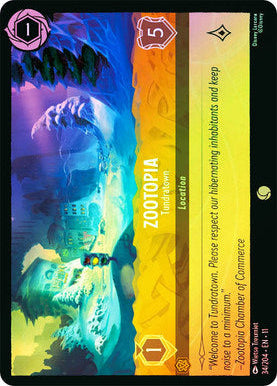 Winterspell - 034/204 - Zootopia - Tundratown - Foil