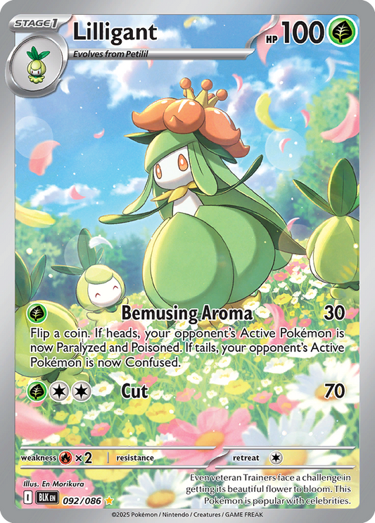 Black Bolt - 092/086 - Lilligant